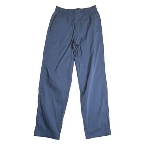 Lululemon Poplin Relax Fit Pant Navy Blue Cotton Blend Mens Size XS